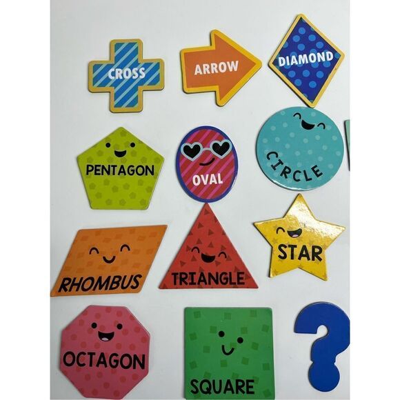 Magnetic Learning Shapes, Shape Matching Game, Educational Preschool Kids Activi - Picture 2 of 6